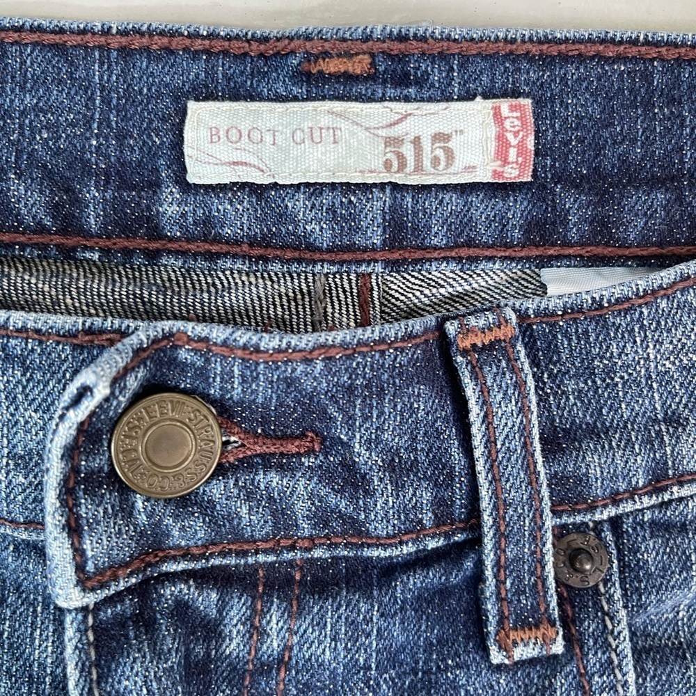 LEVIS Bootcut 515 classic jeans-size 8M - Picture 5 of 8